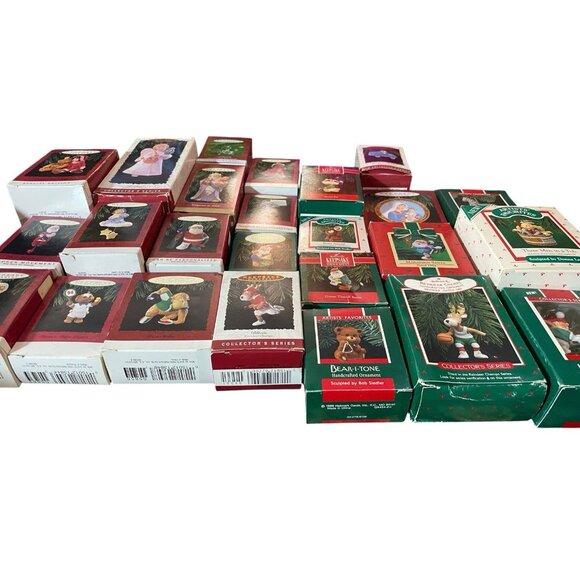 Vintage Hallmark Keepsake Christmas Ornament Lot Of 25 Santa Elves Angel 84 - 01 - Picture 7 of 7